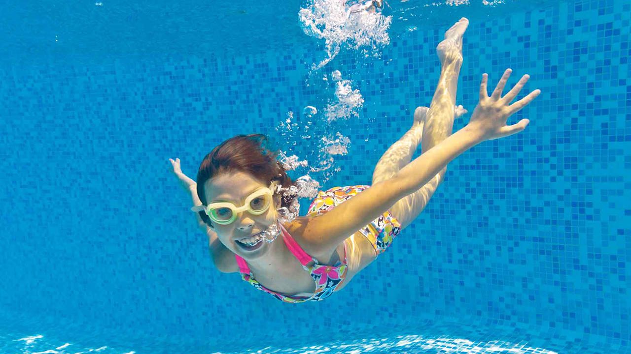 natación para niños